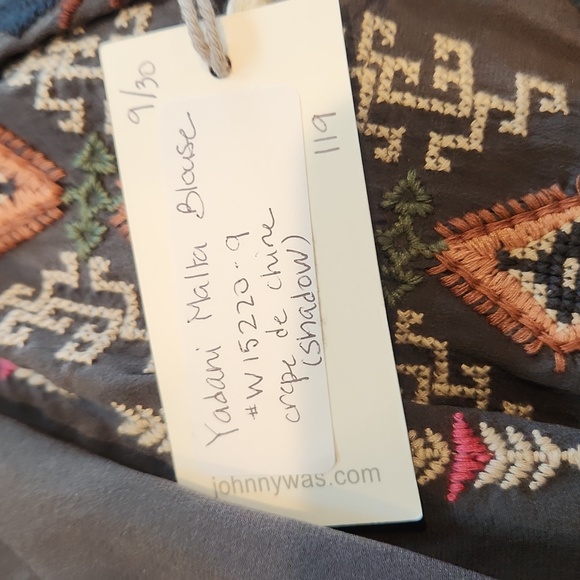 NWT Johnny Was Yadani Malta blouse - Picture 12 of 12